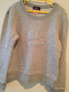  prompt decision equipped *Barbie* Barbie * sweatshirt *140* gray * child clothes 