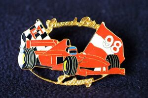 * F1 GP pin badge 98 Austria GP rcitys FERRARI F300mi is L * Schumacher Limited1