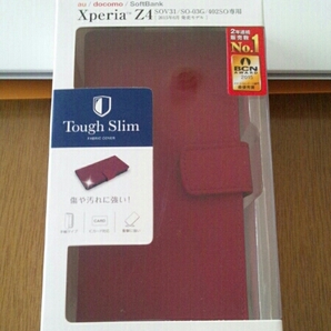 ◆送料無料◆Xperia Z4(402SO/SO-03G/SOV31) ァブリックケース レッド ICカード収納可 PM-SOZ4PLFF01★傷や汚れに強い★