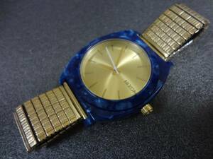 NIXON MORE IS MORE TIME TELLER ニクソン 青系 腕時計 ジャンクの商品画像