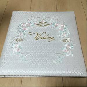  album new goods wedding album embroidery entering white × pink 