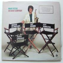 ◆ MARY FETTIG / In Good Company ◆ Concord Jazz CJ-273 (promo) ◆_画像1