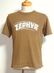 1980s ヴィンテージ USA製 ZEPHYR ゼファー プリントTシャツ S ブラウン / USA アメリカ 古着 オリジナル JEFF HO Z-BOYS オールドスケート