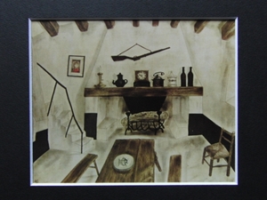 Art hand Auction Tsuguharu Fujita, Haus von Dordnew, Extrem seltenes Kunstbuch, Ganz neu mit Rahmen, Malerei, Ölgemälde, Natur, Landschaftsmalerei