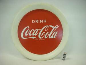 1960年代 コカ・コーラ 丸型 トレイ DRINK Coca-Cola