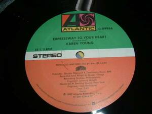 12inch【Karen Young】Expressway To Your Heart/No U Turn/即決