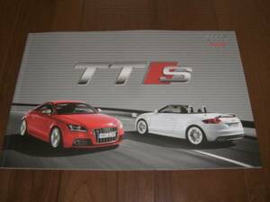  Audi TTS [ Germany book@ country specification catalog only 47 page ]