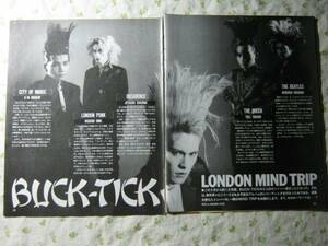'88[ recording therefore. . britain front ] BUCK-TICK #