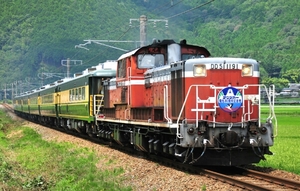 鉄道 デジ 写真 画像 福知山線 サロンカー 電化30周年記念号 2