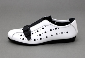 V новый товар V сделано в Италии VAcne Studios Adrie квадратное tu перфорирование плоская обувь V35 размер V