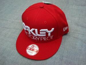 新品OAKLEY(オークリー)FP NOVELTY SNAP-BACK RED LINE 465
