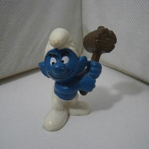  Vintage Smurf PVC figure SMURF b984