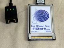 PLANEX●Fast Ethernet PC Card●FNW-3602-T●専用アダプタ付き_画像2