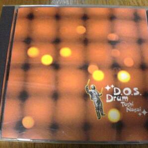 Toshi Nagai CD「D.O.S.Drum」GLAYのドラマー廃盤 即決★