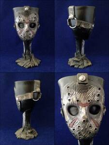 φ Friday the 13th φ Jayson hockey mask type tumbler @ horror movie goods objet d'art super-rare 