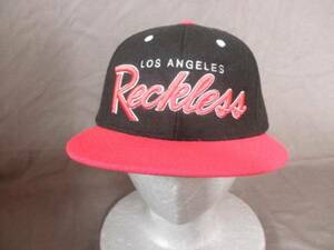 USA人気急上昇!B系≪YOUNG & RECKLESS≫LOS ANGELES 刺繍入りCAP