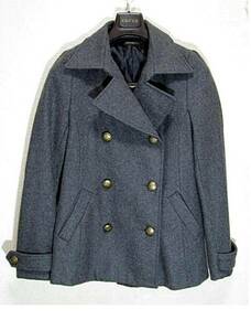  cook s pea coat lady's M gray beautiful goods 