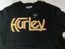 USA購入 ハーレー【Hurley】PREMIUM FIT ロゴＴシャツ US M BLK_画像1