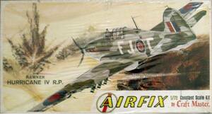 ☆AIRFIX エアフィックス／/ ハリケーン IV R.P. (1/72)