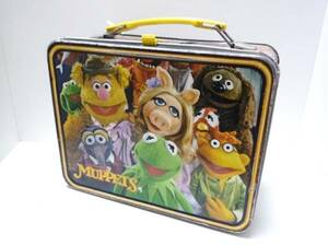 1979 year MUPPETSma pet USA made Vintage lunch box THERMOS company bag bag .. present inserting interior storage .
