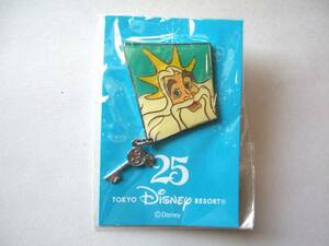 * festival! fantasy springs s*TDR Tokyo Disney resort 25 anniversary pin not for sale | triton Little Mermaid *