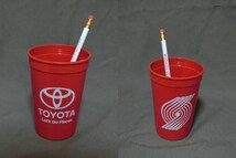 ★激レア非売品 NBA TEAM スポンサー【TOYOTA】カップ&鉛筆Set★_画像1