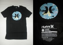 USA購入 サーフ系【Hurley】PREMIUM FIT LOGOプリントT US S BLK_画像2