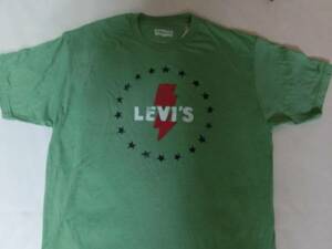 USA購入【Levi's STRAUSS & CO.】ソフト素材ロゴT US L グリーン