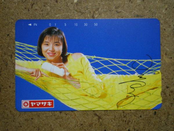 年最新ヤフオク!  山口智子 ヤマザキテレホンカードの中古品