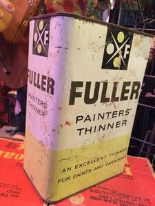 ビンテージ FULLER ペイント ペインター ビンテージ缶 ジャンク 収納 工具 ツールボックス プランター