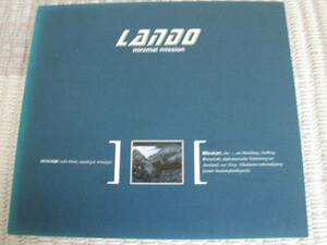 独CD]ランドー LANDO /MINIMAL MISSION ミニマルミッション/NOVA、テクノ