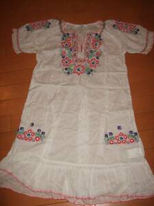  superior article * Another Addition embroidery folklore manner tunic 