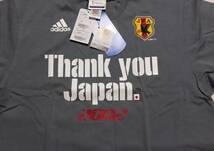 アディダス　２００２W杯　サンキュージャパン　Tシャツ　新品_画像2