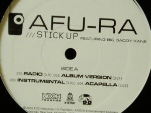 AFU-LA / STICK UP,HIP HOP