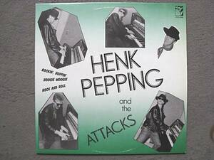 レア！中古 LP HENK PEPPING ピアノ スイング ロック ロカビリー