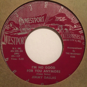 US Orig JIMMY DALLAS 7inch WESTPORT ロカビリー