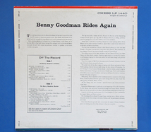 ◆BENNY GOODMAN/BENNY RIDES...◆CHESS PRODUCING 米深溝_画像2