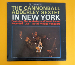 ◆CANNONBALL ADDERLEY/IN NEW YORK ◆RIVERSIDE 米深溝