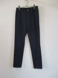 ANOTHERBRANCH( olive ) purple stretch slim pants (USED80216