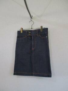 acShenna knees height Denim skirt (USED)83016②