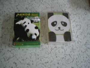  Panda playing cards 