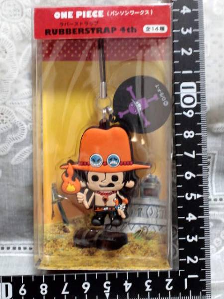 非売品☆ONE PIECE☆パンソンワークス☆エース☆ストラップ☆残1