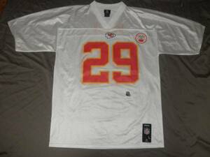 レア Reebok社《Kansas City Chiefs》NO.29Eric Berry ジャージL