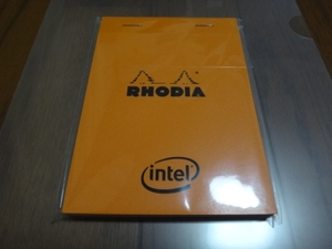 ★ intel RHODIA メモブロック ★ 送ネ