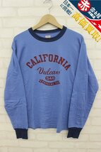 3T0099/クッシュマン CALIFORNIA 長袖リンガーTシャツ CUSHMAN_画像1