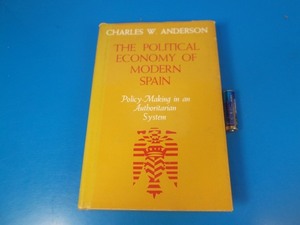 洋書スペイン政治経済Political Economy of Modern Spain cat30b