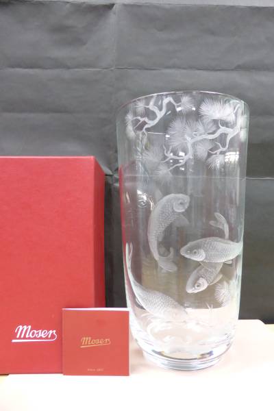 Moser モーゼル　クリスタル　ボウル　フラワーベース Moser モーゼル クリスタル ボウル フラワーベース