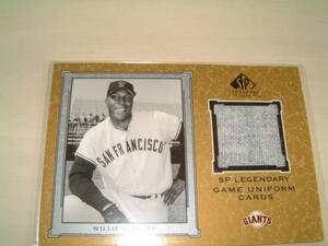 UD　SPジャージーカード　WILLIE　McCOVEY