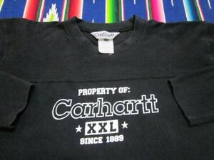 CARHARTT NEWYORK カーハート フットボールシャツ アメリカン フットボール アメフト アメカジ ホットロッド VINTAGE FOOTBALL HOTROD