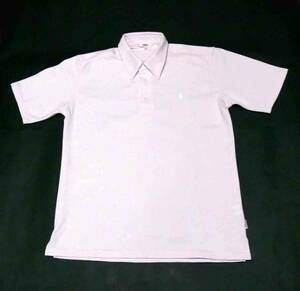  Person's school polo-shirt with short sleeves LL pink 
